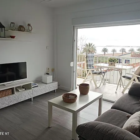 Acogedor En Primera Linea De Playa Διαμέρισμα *